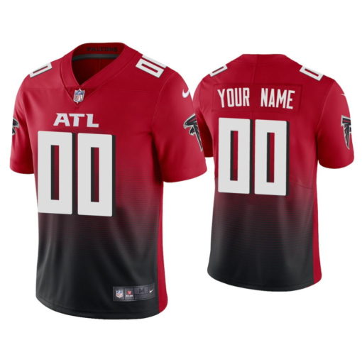 Atlanta Falcons Red Custom Jersey 2020 Vapor Limited