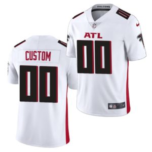 Atlanta Falcons Custom White Jersey 2020 Vapor Limited - Men's