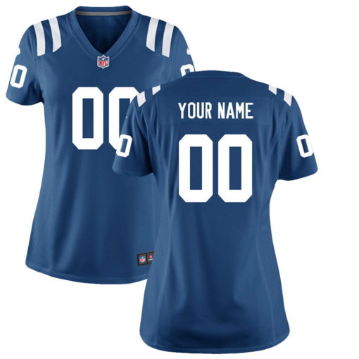 Women's Indianapolis Colts Royal Custom Game Jersey