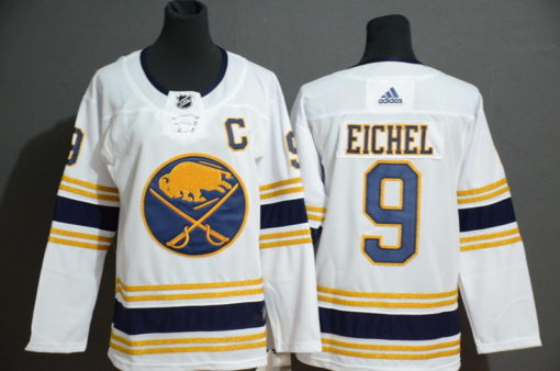 Eichel Men's Buffalo Sabres 2019-20 50th Season Premier Breakaway White Custom Jersey
