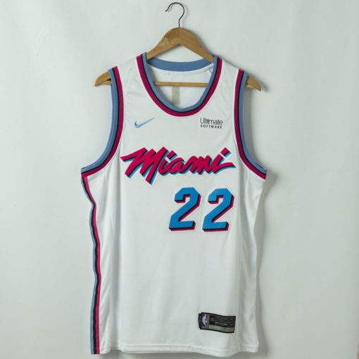 Jimmy Butler #22 Miami Heat 2020-21 Vice Night Black Swingman Jersey