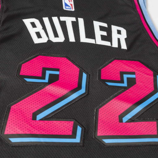 Jimmy Butler Miami Heat 2020-21 vice night blue Swingman Jersey 4
