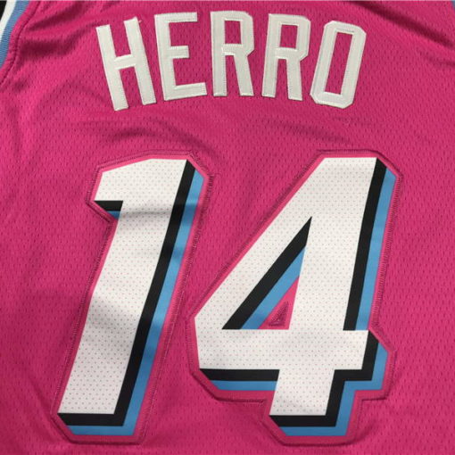 Tyler Herro Miami Heat 202021 Swingman Jersey - pink 2