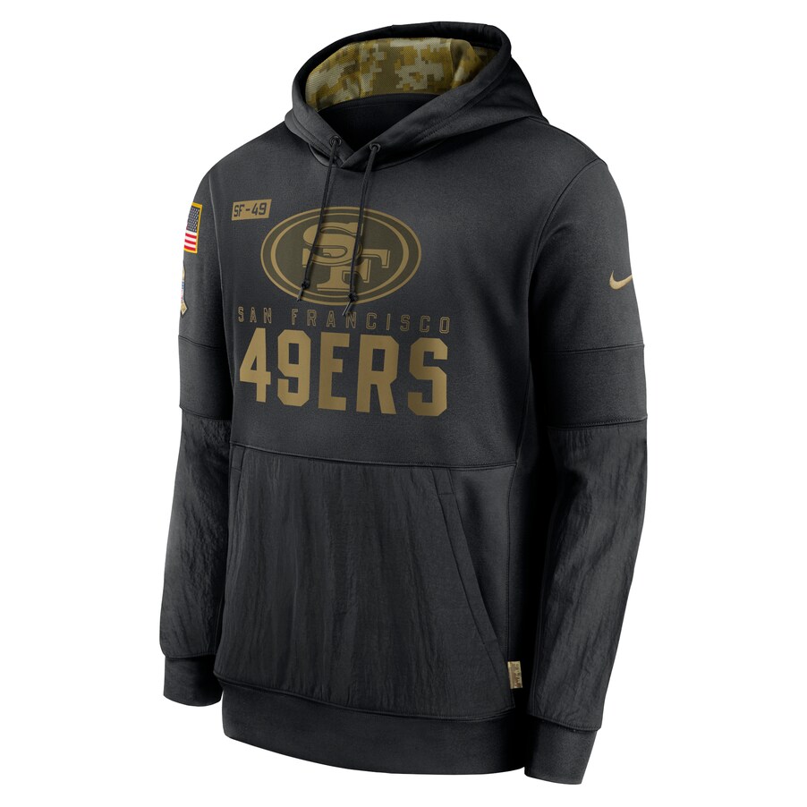 49ers hoodie salute to service