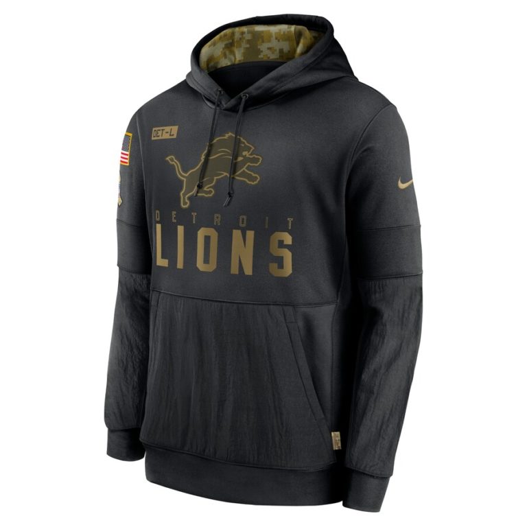 lions salute to service hoodie 2020