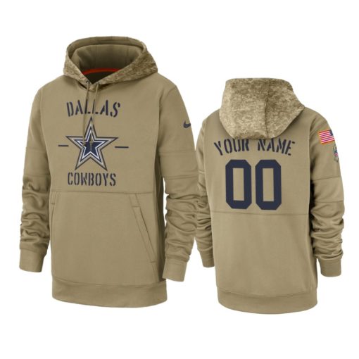 dallas cowboys salute to service men's hoodie