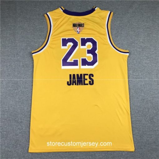 Los Angeles Lakers LeBron James 2019-20 Icon Edition Swingman Jersey 2