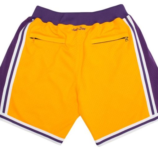 Los Angeles Lakers Shorts (Yellow) 1