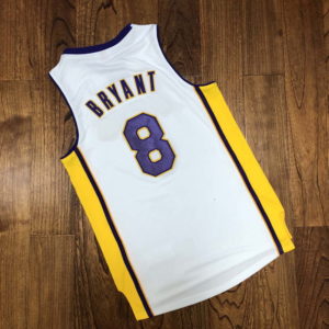 Kobe Bryant Los Angeles Lakers Alternate 2003-04 white jersey 2