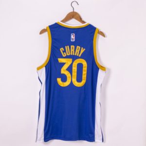 Stephen Curry Golden State Warriors Nike 202021 Swingman Jersey - Royal - Icon Edition back