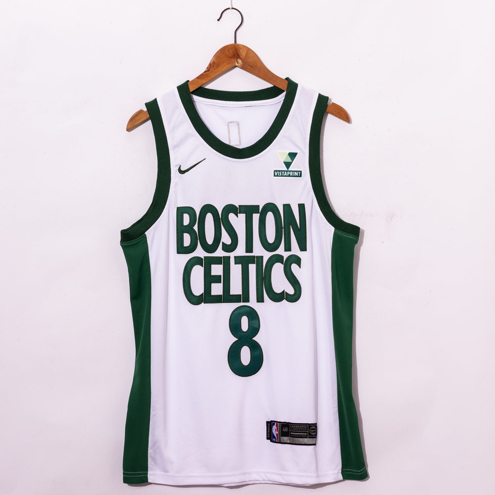 Kemba Walker #8 Boston Celtics 2021 White City Edition Swingman Jersey