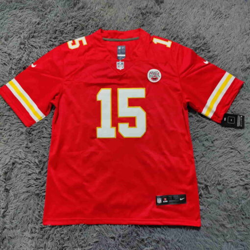 Patrick Mahomes #15 Kansas City Chiefs Red Vapor Limited Jersey