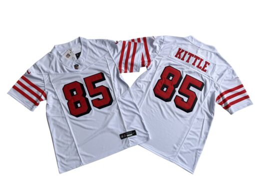 George Kittle San Francisco 49ers White Alternate Vapor Limited Jersey