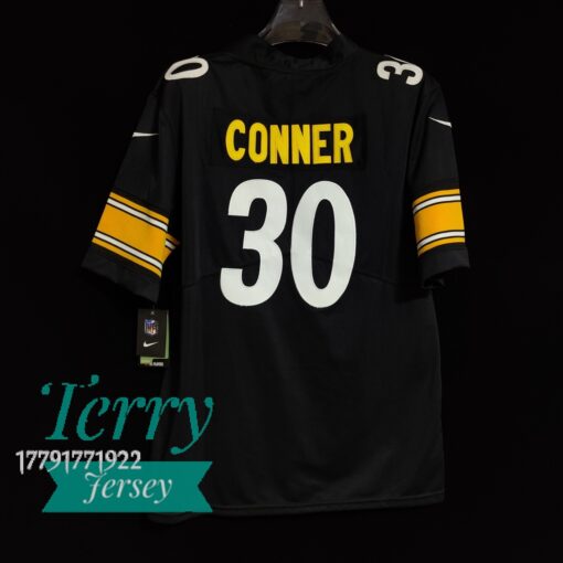 James Conner Pittsburgh Steelers Vapor Untouchable Limited Jersey - Black - back
