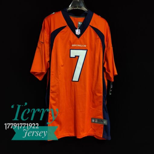 John Elway Denver Broncos Retired Player Limited Jersey - Orange