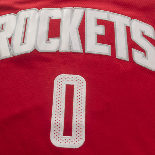 Russell Westbrook 0 Houston Rockets 2019-20 Red Jersey