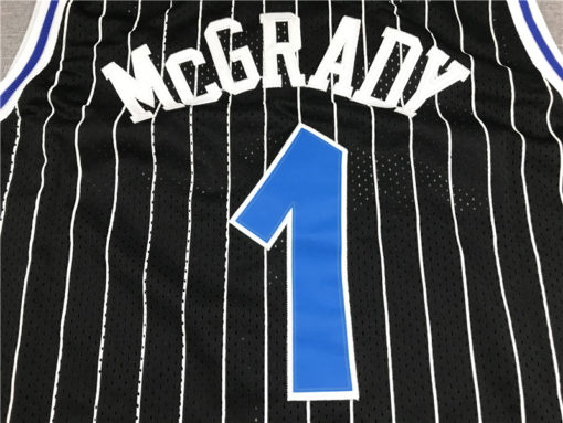 Tracy McGrady 1 Orlando Magic M&N 2003-04 Hardwood Classics Black Jersey