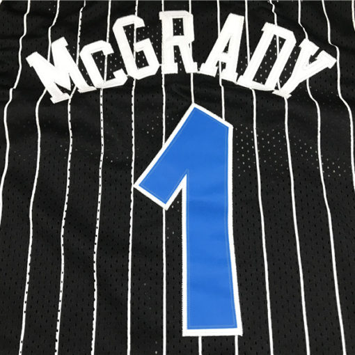 Tracy McGrady 1 Orlando Magic M&N 2003-04 Hardwood Classics Black Jersey