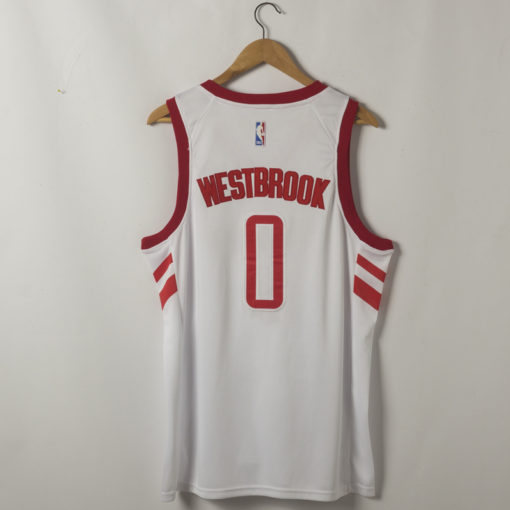Russell Westbrook 0 Houston Rockets 2019-20 Jersey White - Association Edition