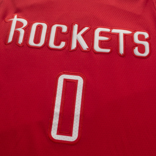 Russell Westbrook 0 Houston Rockets Red Swingman Jersey - Icon Edition