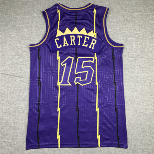 Vince Carter #15 Toronto Raptors Purple Mouse Limited Edition Jersey