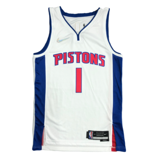 Allen Iverson #1 Detroit Pistons  Jersey Swingman 2021-22 White - Icon