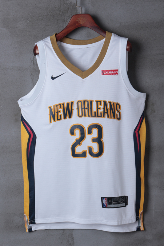 Anthony Davis 23 New Orleans Pelicans White Home Jersey