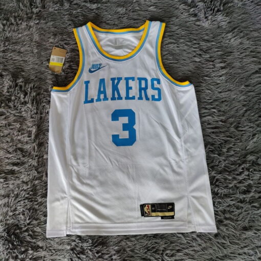 Anthony Davis #3 Los Angeles Lakers 2022-23 Classic Edition White Jersey