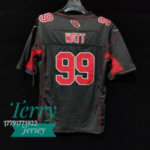 Arizona Cardinals #99 J.J. Watt Black Legend Player Jersey - back