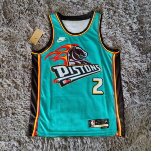 Cade Cunningham #2 Detroit Pistons 2022-23 Teal Classic Edition Jersey