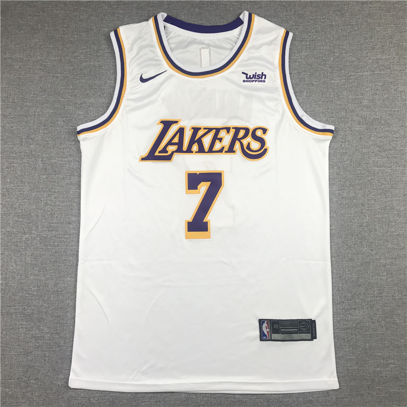 Carmelo Anthony 7 Los Angeles Lakers 2021 Association Edition White Jersey