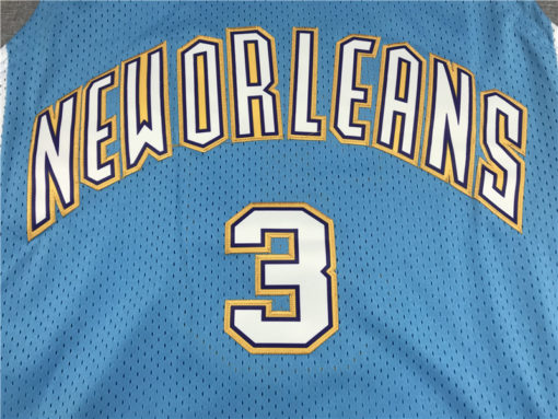 Chris Paul 3 New Orleans Hornets 2005-06 Teal Throwback Swingman Jersey