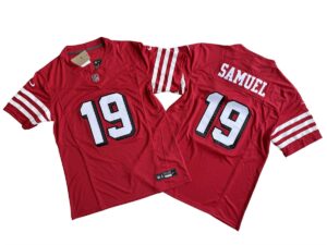 Deebo Samuel San Francisco 49ers Scarlet Alternate Vapor Limited Jersey