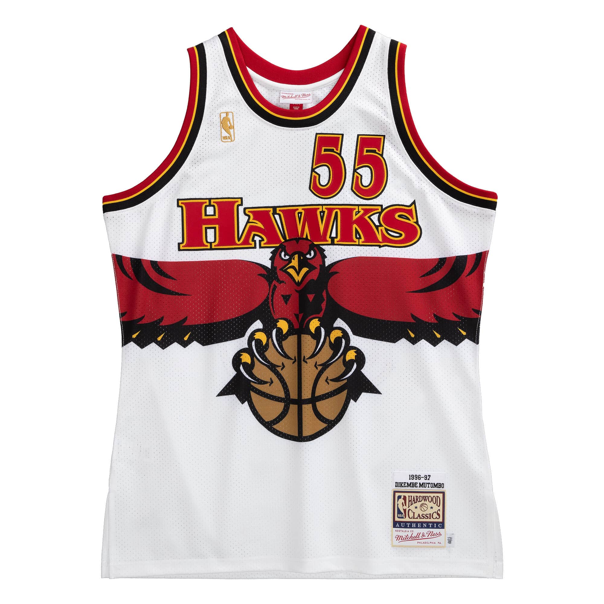 Dikembe Mutombo Atlanta Hawks 1996-97 Jersey