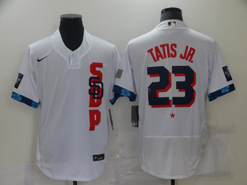 Fernando Tatis Jr. #23 San Diego Padres 2021 MLB All-Star Game White Jersey