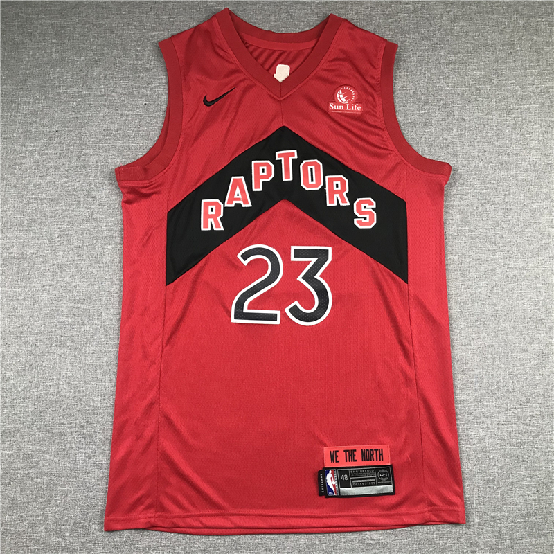 Fred VanVleet 23 Toronto Raptors 2020-21 Red Icon Edition Jersey