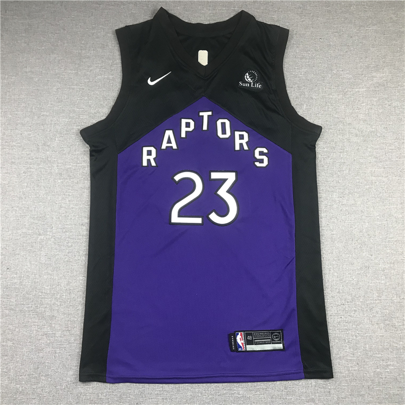 Fred VanVleet 23 Toronto Raptors 2021 Purple Earned Edition Jersey