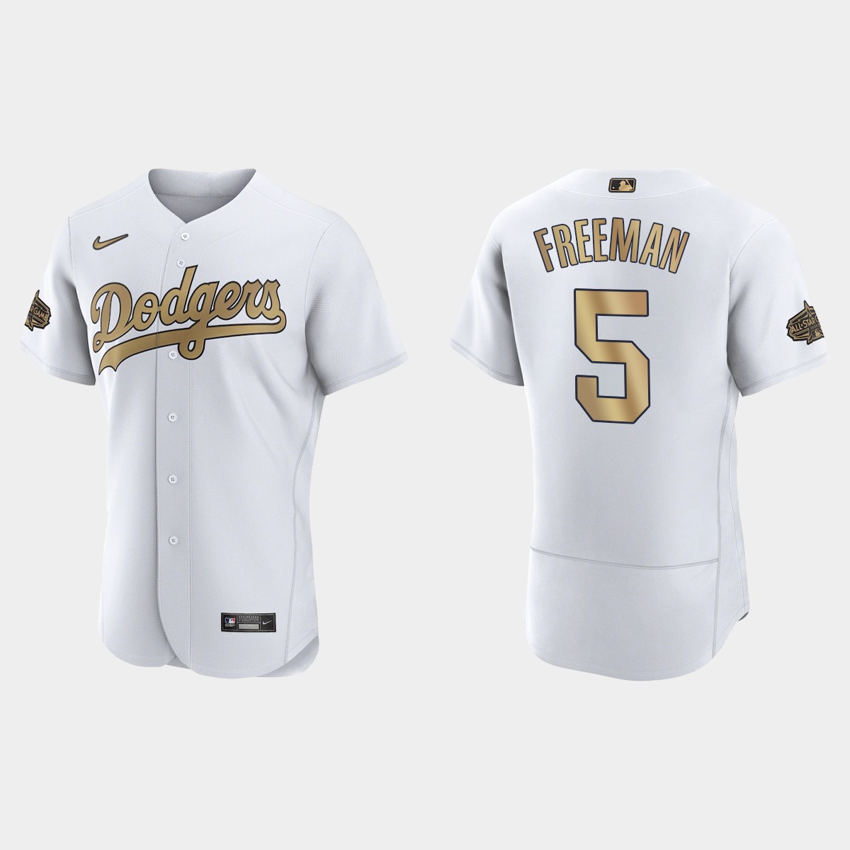 Freddie Freeman #5 Los Angeles Dodgers 2022 MLB All-Star Game Flex Base Jersey - White