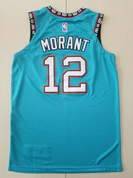 Ja Morant #12 Memphis Grizzlies Teal Classics Jersey