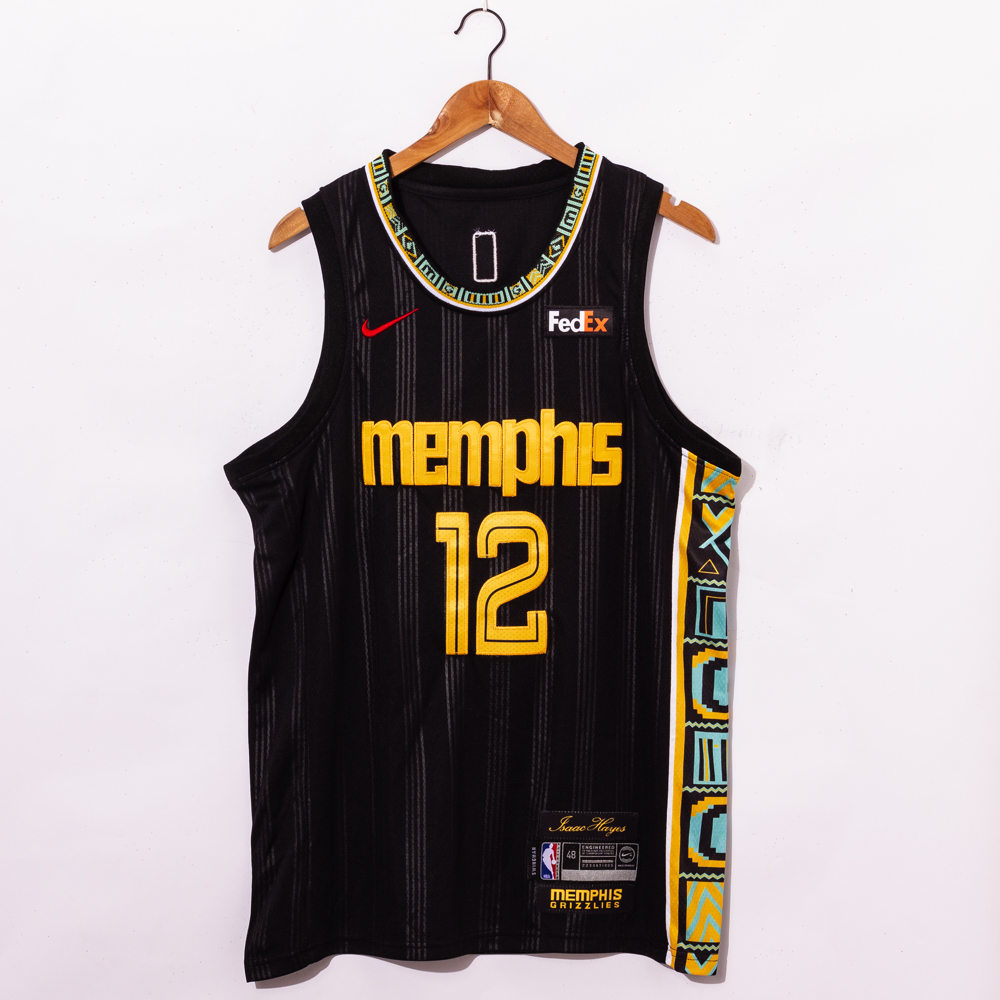 Ja Morant #12 Memphis Grizzlies 2021 Black City Edition Swingman Jersey