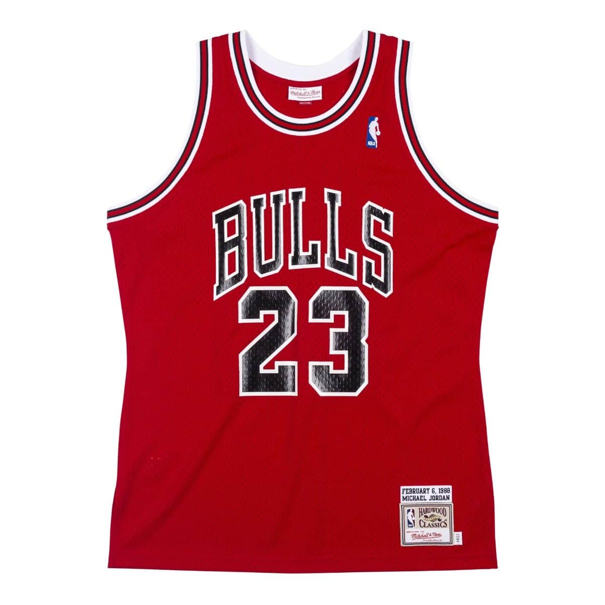 Jersey Chicago Bulls Road 1987-88 Michael Jordan