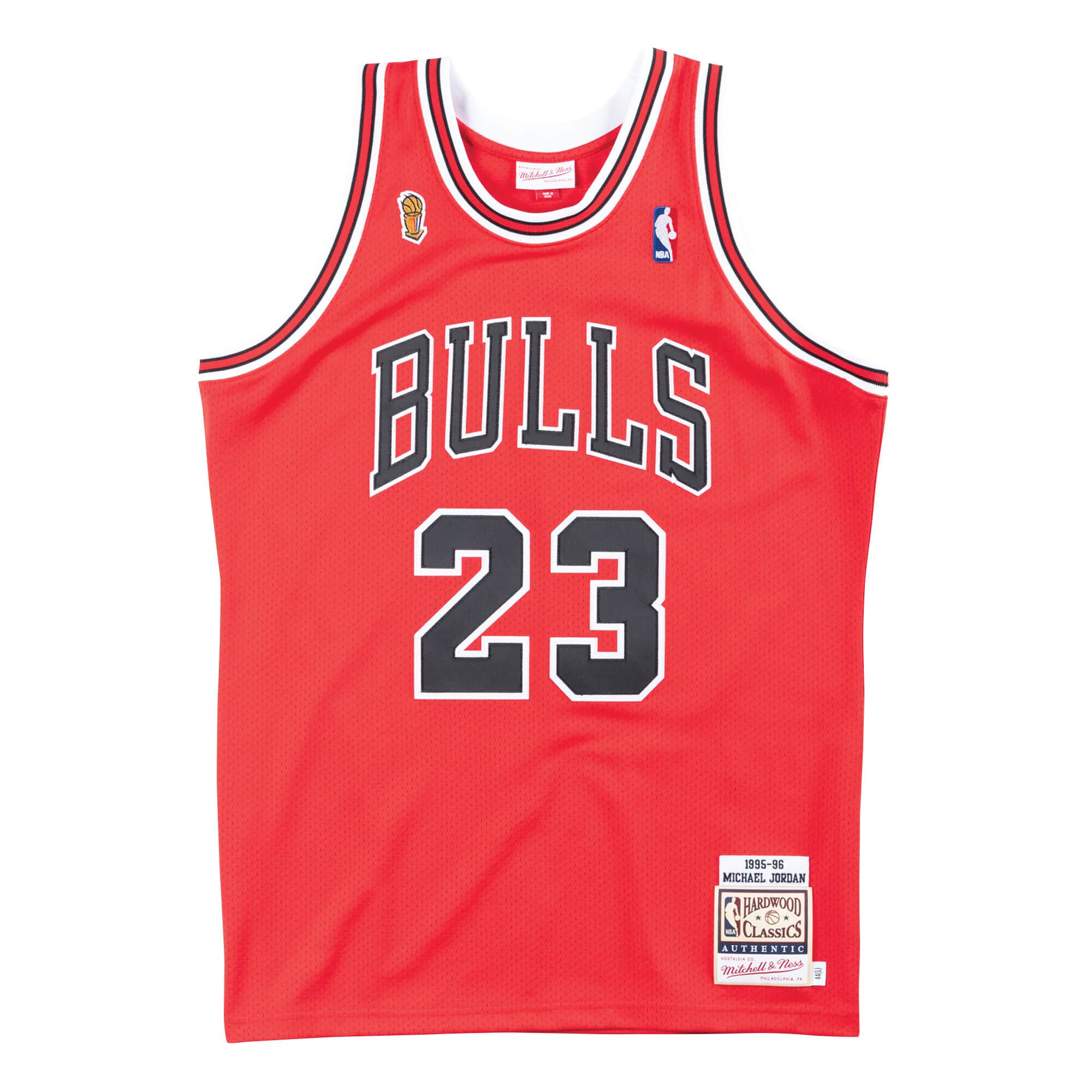 Jersey Chicago Bulls Road Finals 1995-96 Michael Jordan