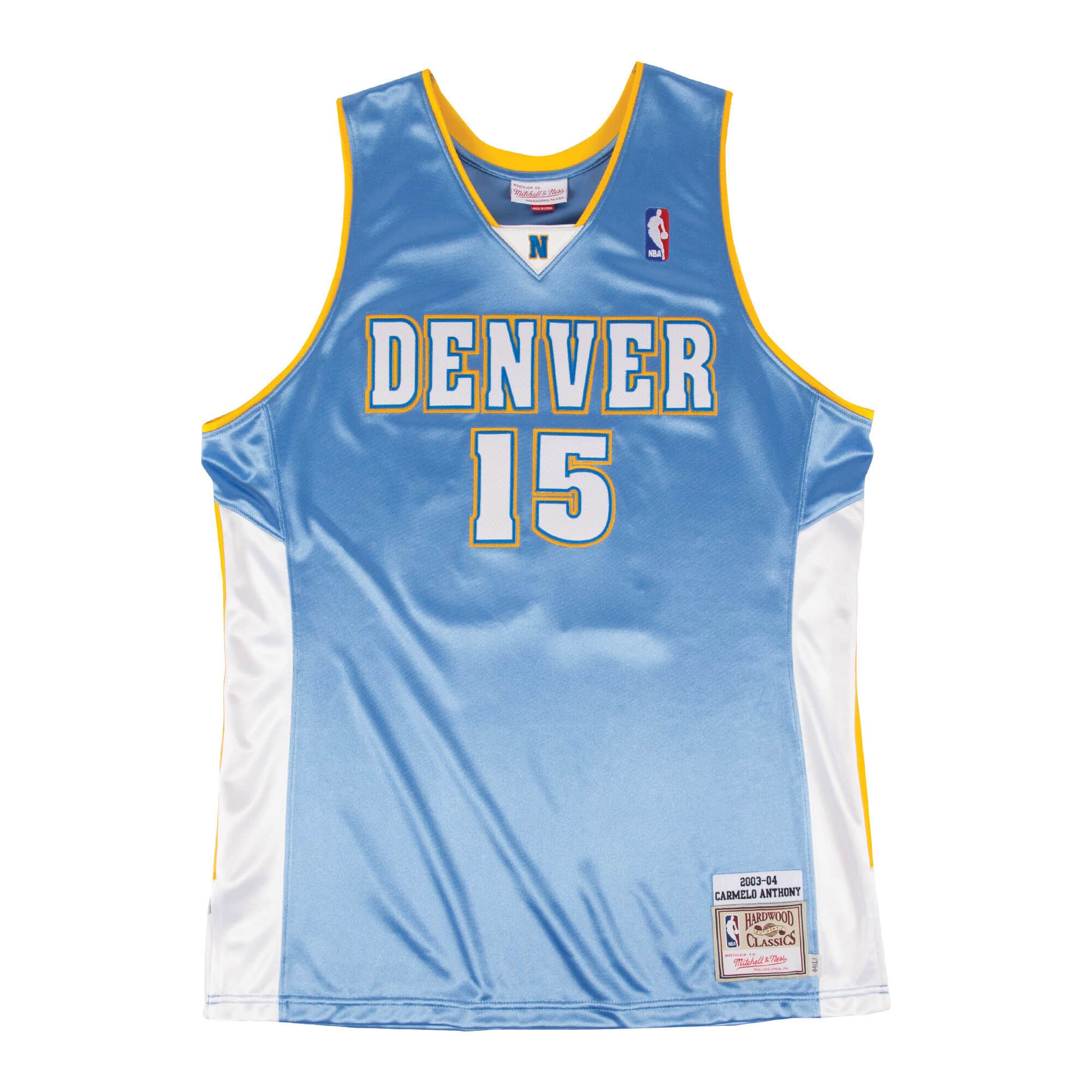 Jersey Denver Nuggets 2003-04 Carmelo Anthony