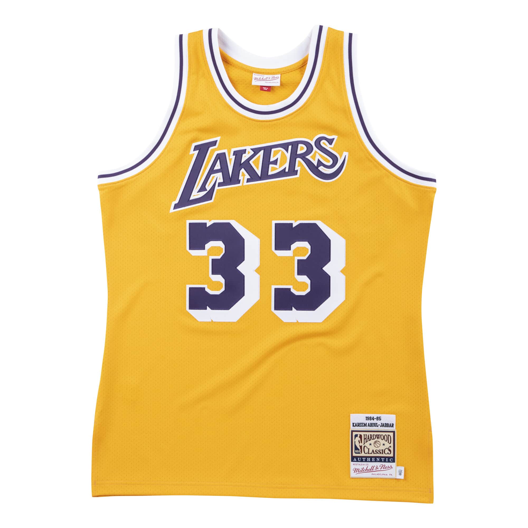 Jersey Los Angeles Lakers 1984-85 Kareem Abdul-Jabbar