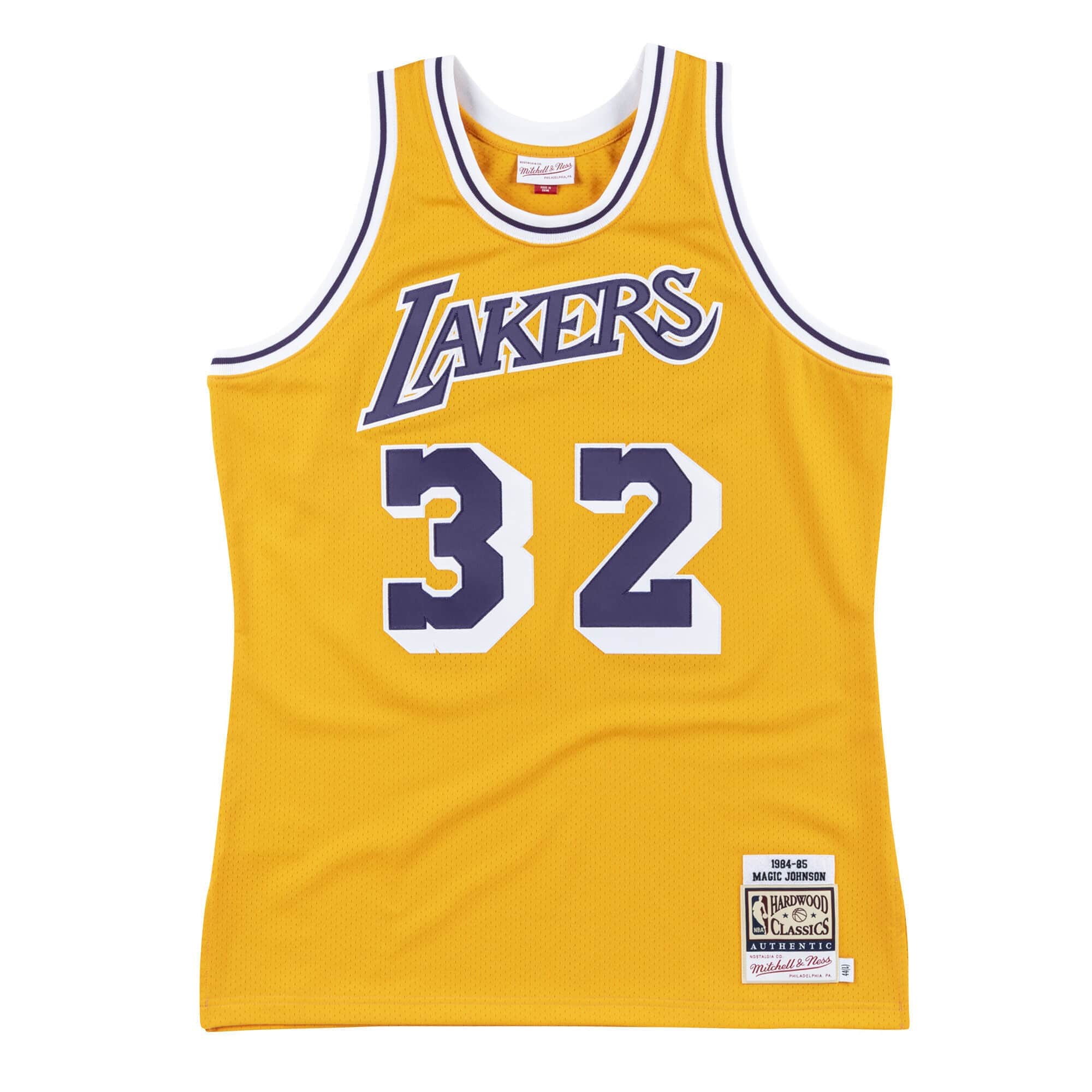 Jersey Los Angeles Lakers Home 1984-85 Magic Johnson