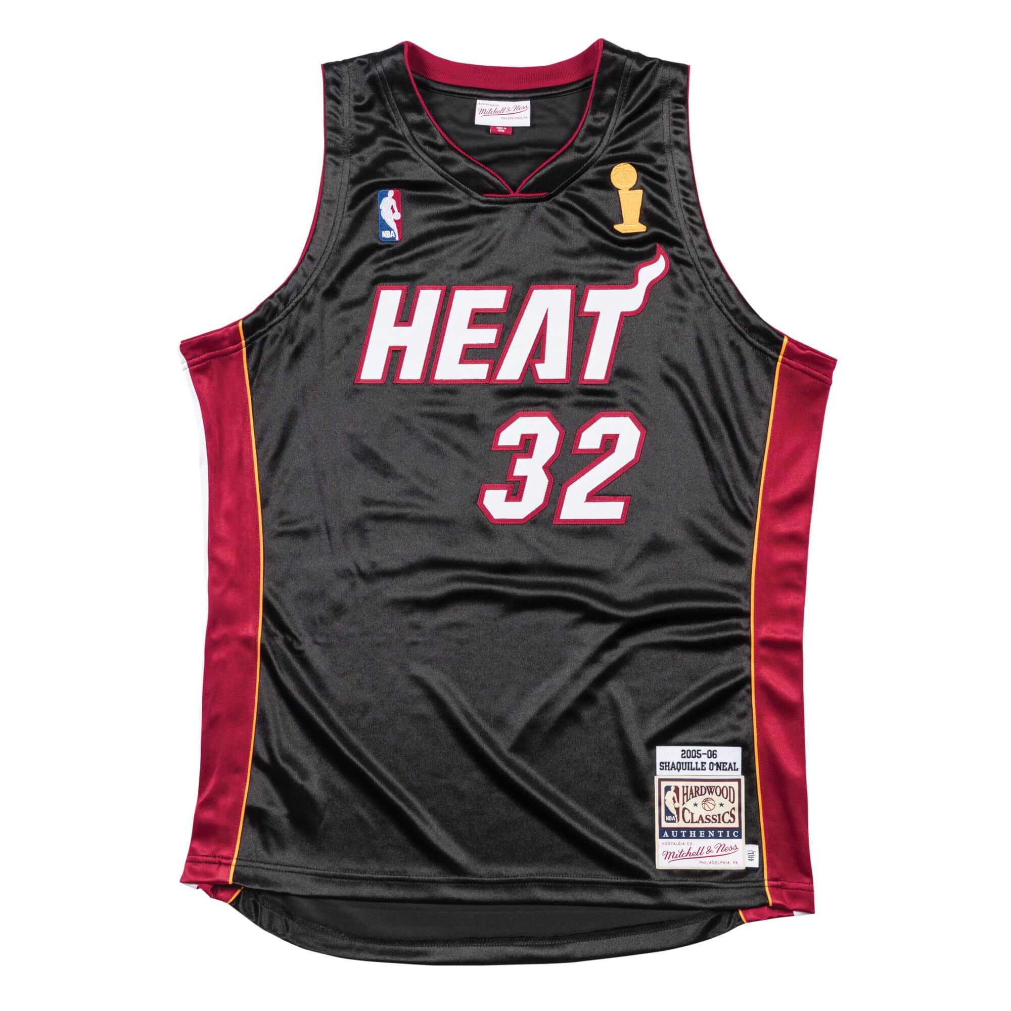 Jersey Miami Heat Road Finals 2005-06 Shaquille O'Neal