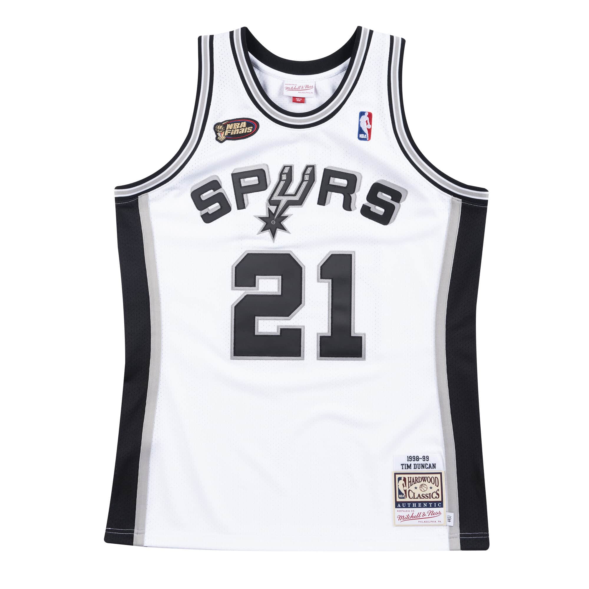 Jersey San Antonio Spurs Home Finals 1998-99 Tim Duncan