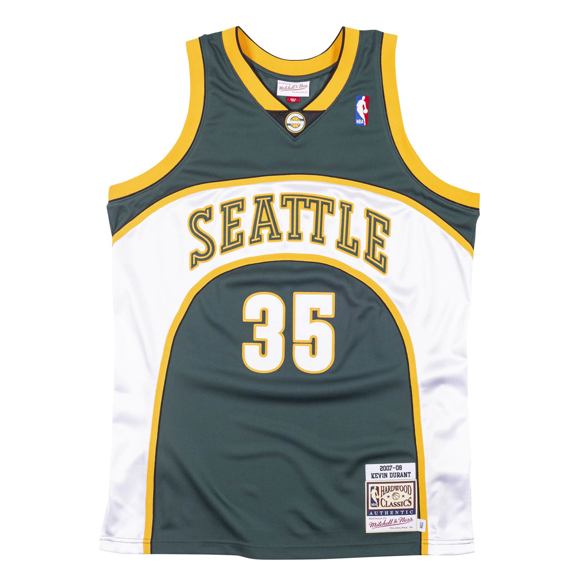 Jersey Seattle Super Sonics Road 2007-08 Kevin Durant
