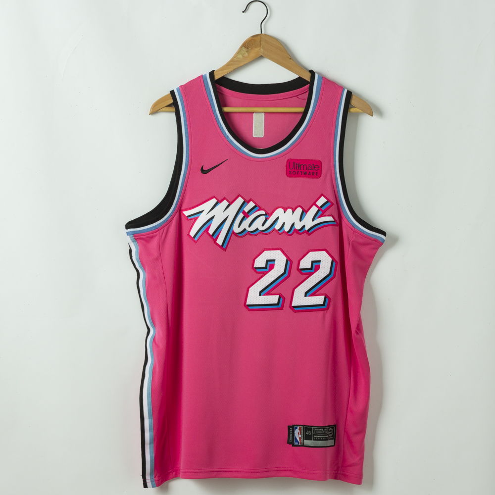 Jimmy Butler #22 Miami Heat 2020-21 Pink Swingman Jersey - Jerseys2021
