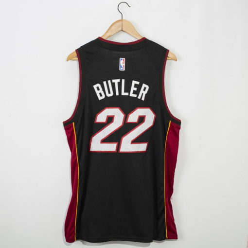 Jimmy Butler #22 Miami Heat 2020-21 Icon Black Swingman Jersey
